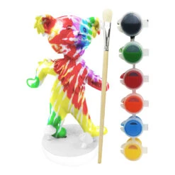 GD Bobblehead Dancing Bear Paint Your Own -BOWIE Shop RETGDDIYBH 2 40277.1638465452