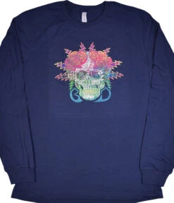 GD Electric Dimensions Navy Long Sleeve T-Shirt