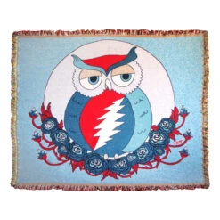 GD Steal Owl Woven Blanket -BOWIE Shop RETGDSOBWB 00630.1648062010