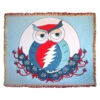 GD Steal Owl Woven Blanket