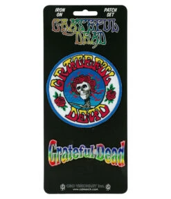 GD Skull And Roses & Rainbow Logo Patch Set