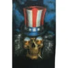 Uncle Sam Skull Heady Mini Tapestry