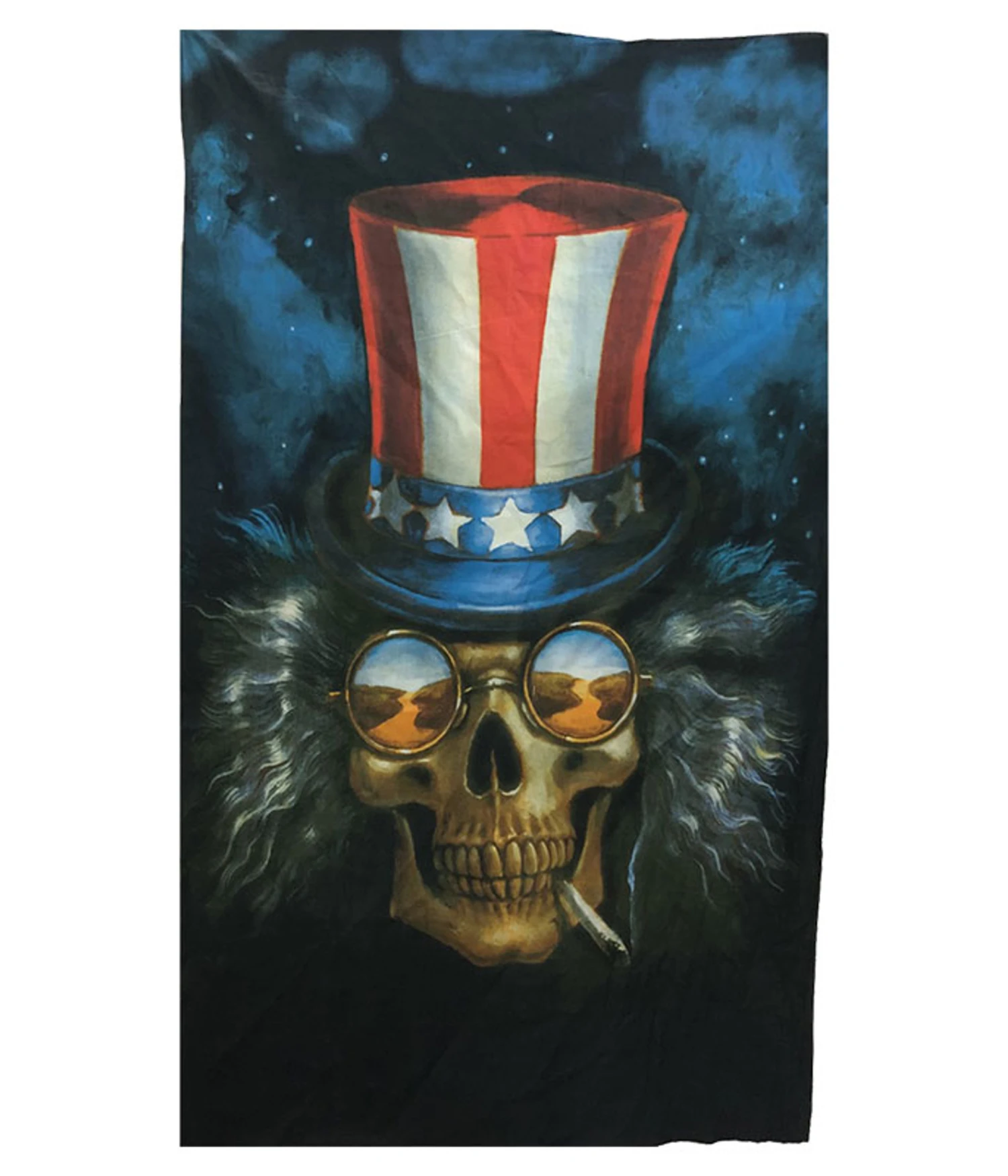 Uncle Sam Skull Heady Mini Tapestry 1 Uncle Sam Skull Heady Mini Tapestry