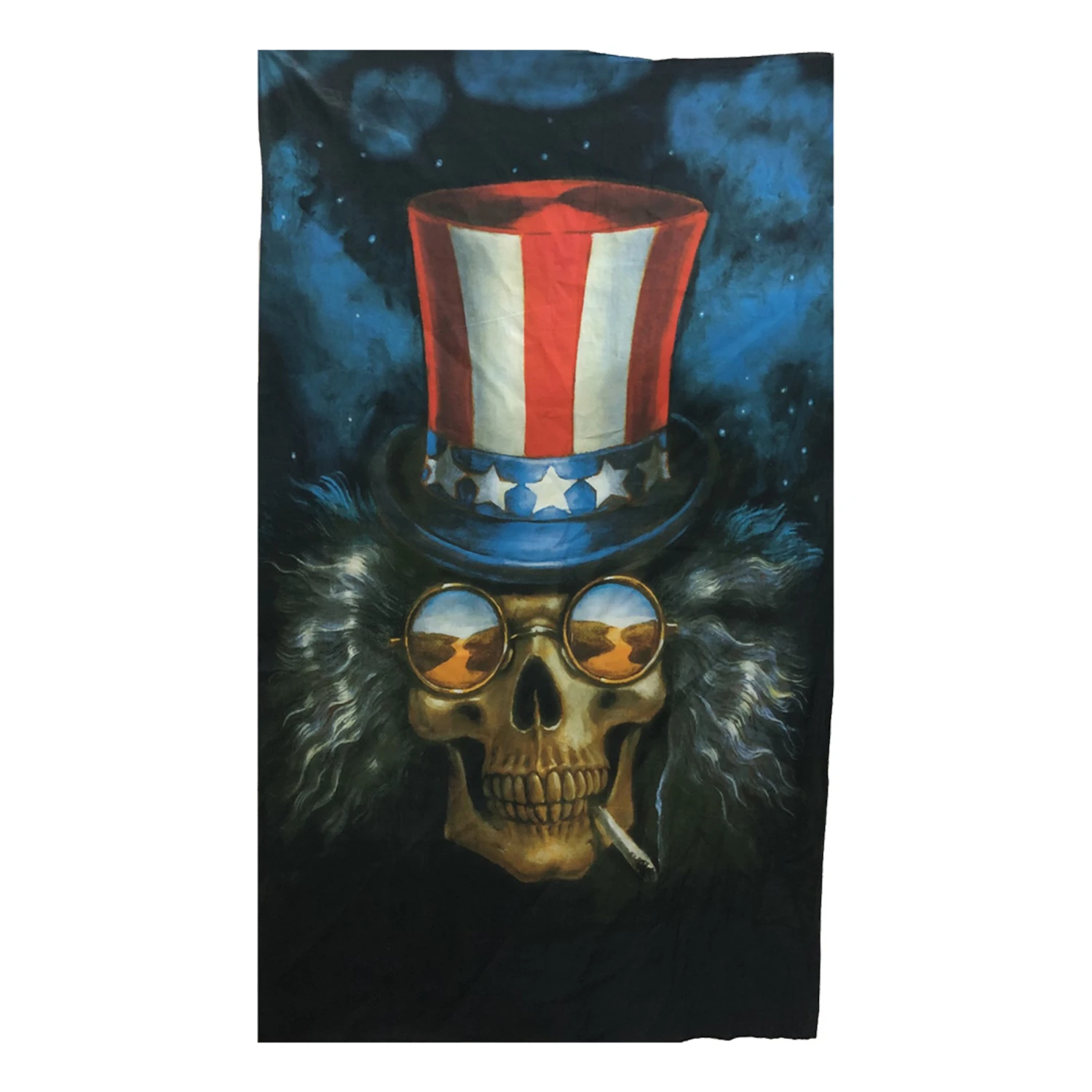 Uncle Sam Skull Heady Mini Tapestry 2 Uncle Sam Skull Heady Mini Tapestry - Image 2