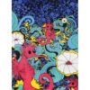 Red Seahorse 3D Tapestry