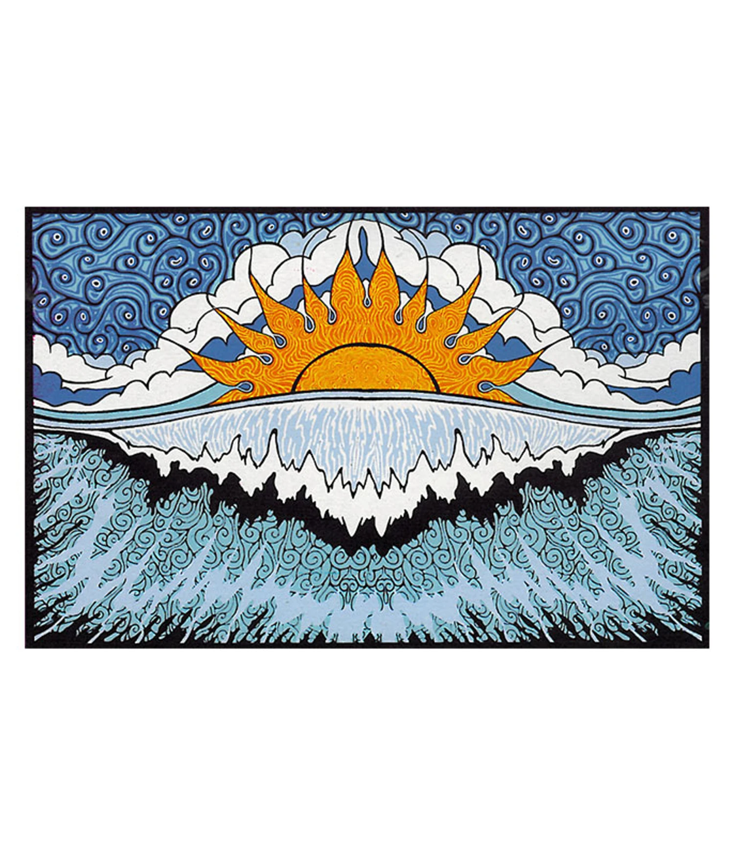 Sun Wave Tapestry 1 Sun Wave Tapestry