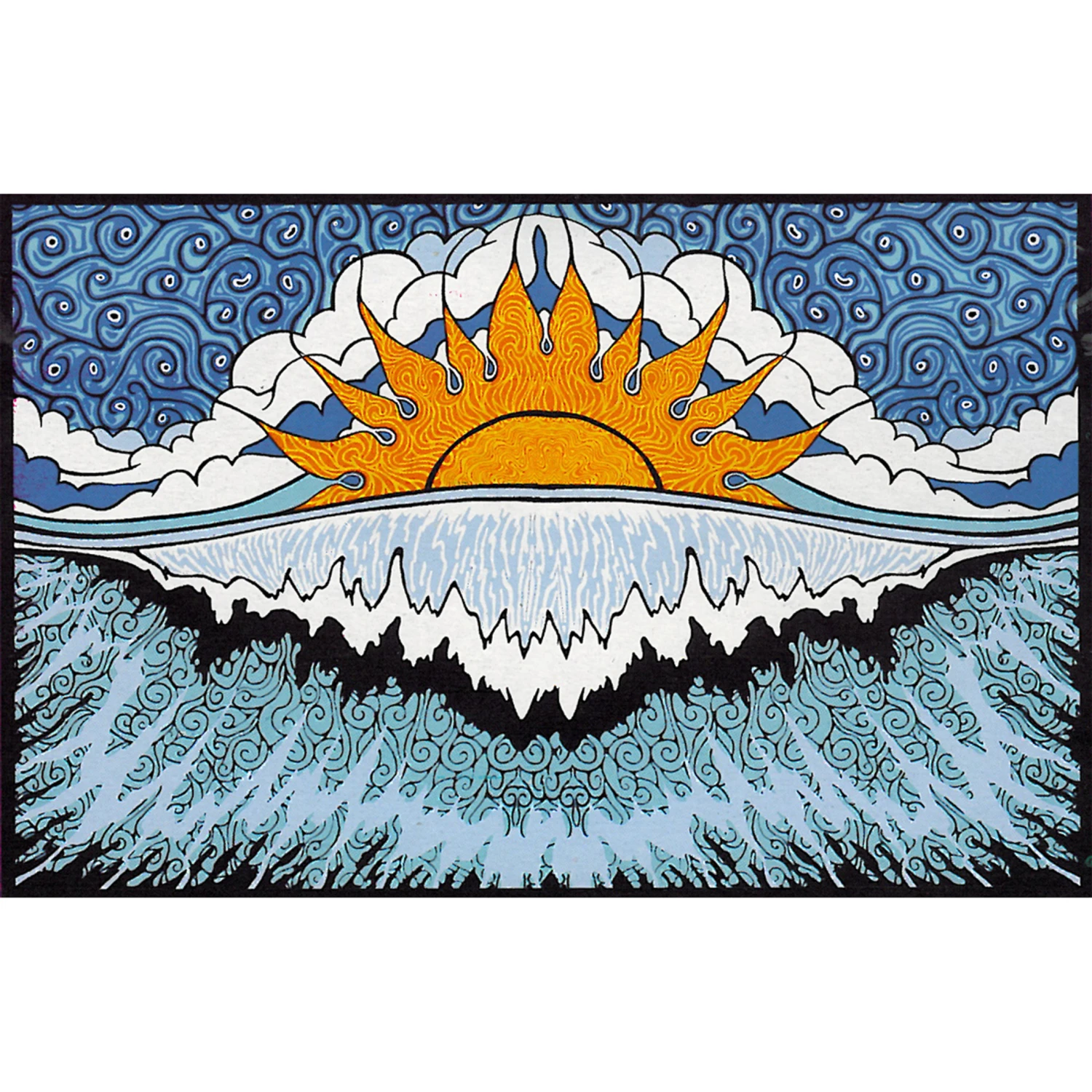 Sun Wave Tapestry 2 Sun Wave Tapestry - Image 2