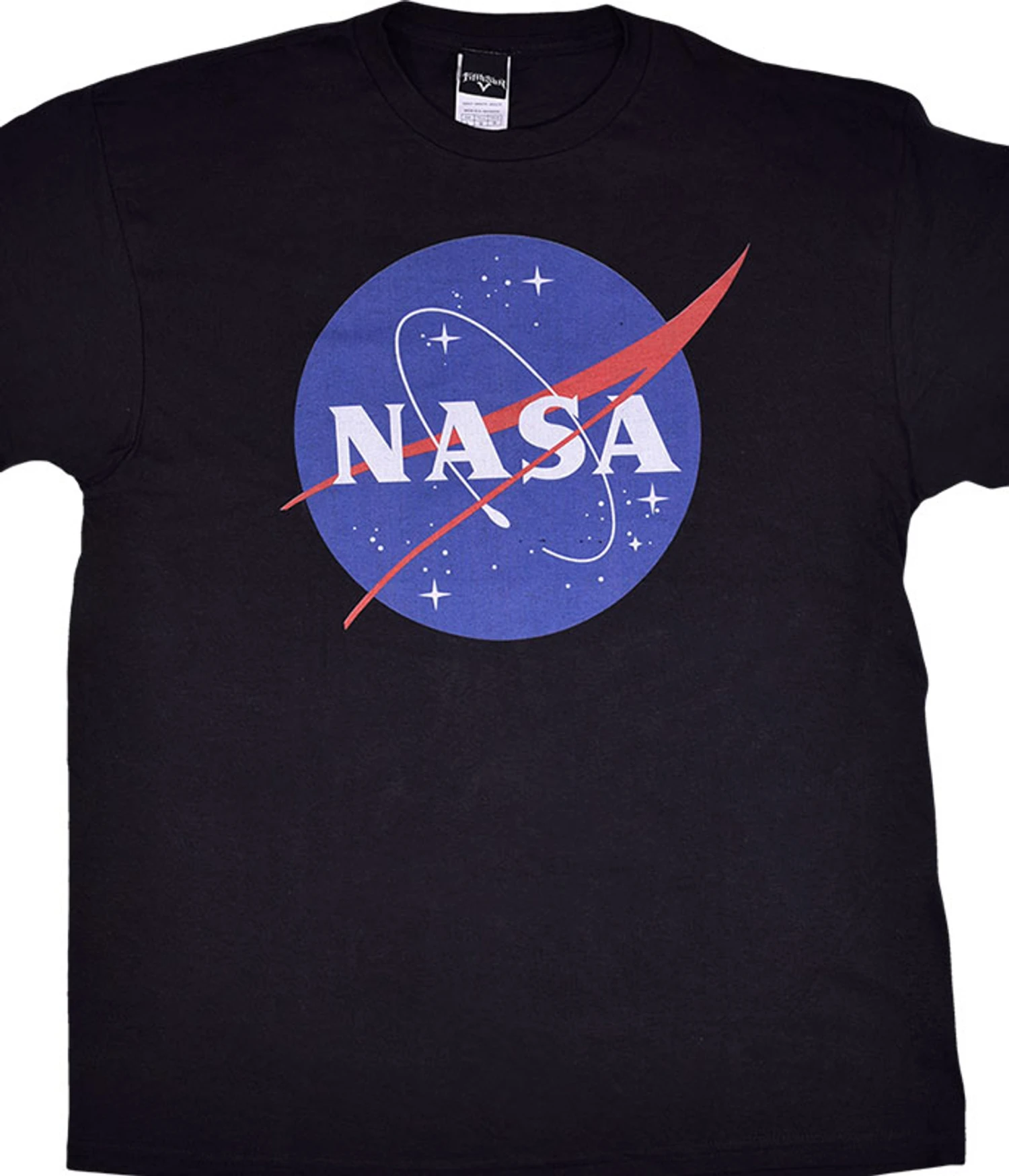 NASA Logo Black T-Shirt 1 NASA Logo Black T-Shirt