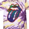 Rolling Stones Colored Tongue Tie-Dye T-Shirt