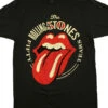 Rolling Stones 50 Years Black T-Shirt