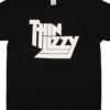 Thin Lizzy Logo Black T-Shirt