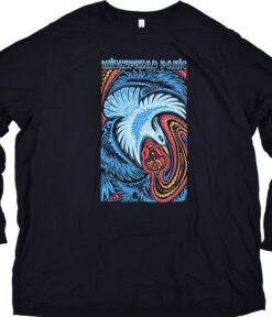 Dove And Snake Long Sleeve Navy T-Shirt