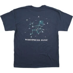 Widespread Note Eater Navy T-Shirt -BOWIE Shop RETWPNEb 16743.1396293021