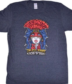 Widespread Panic Up All Night Dark Blue Heather T-Shirt