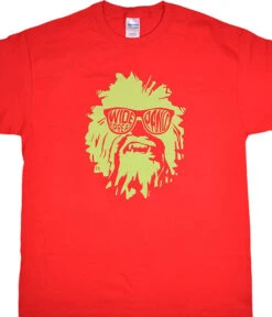 Widespread Wukee Glasses Red T-Shirt