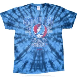 GD American Music Hall Tie-Dye T-Shirt -BOWIE Shop RETX11333f 06179.1576278826