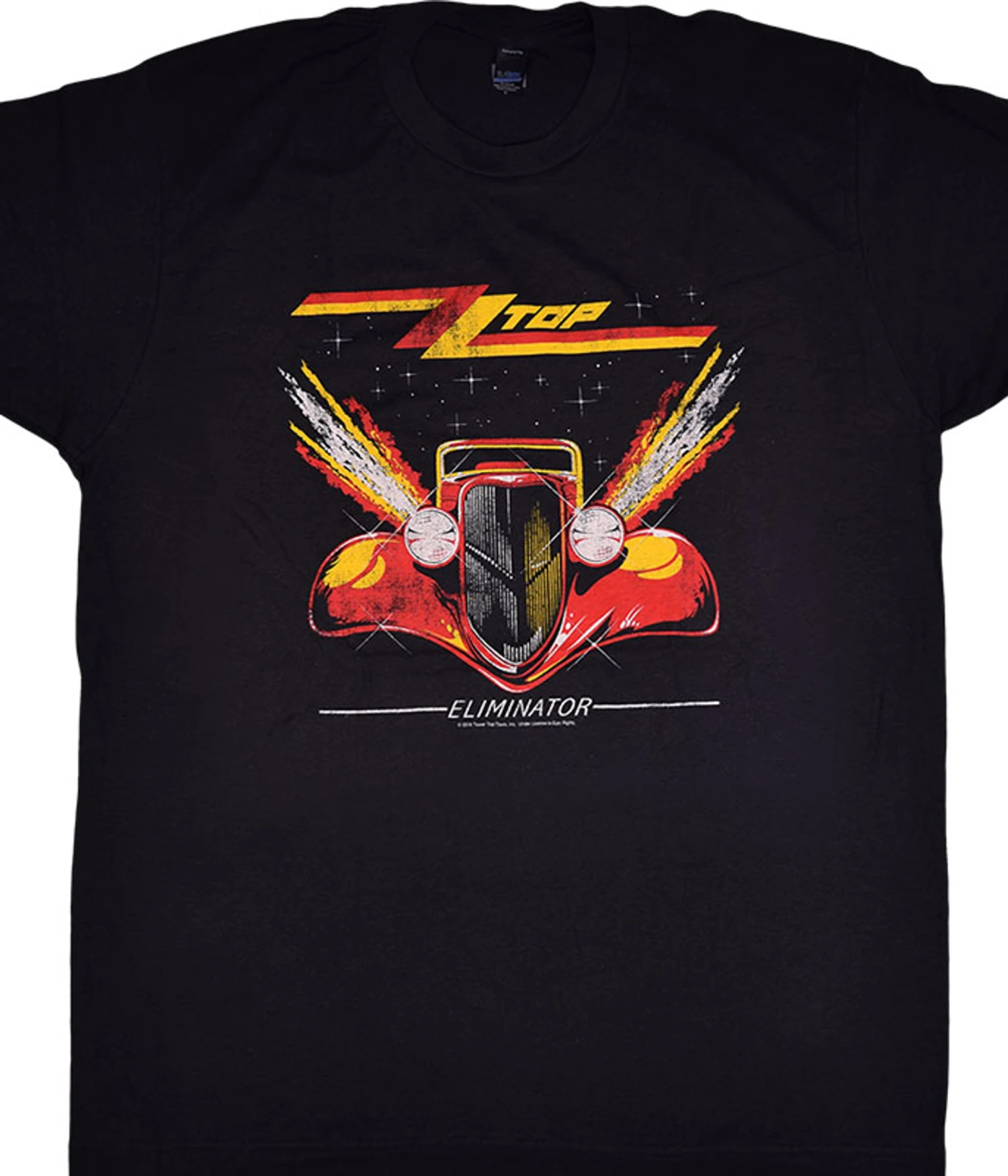 ZZ Top Eliminator Black T-Shirt 1 ZZ Top Eliminator Black T-Shirt
