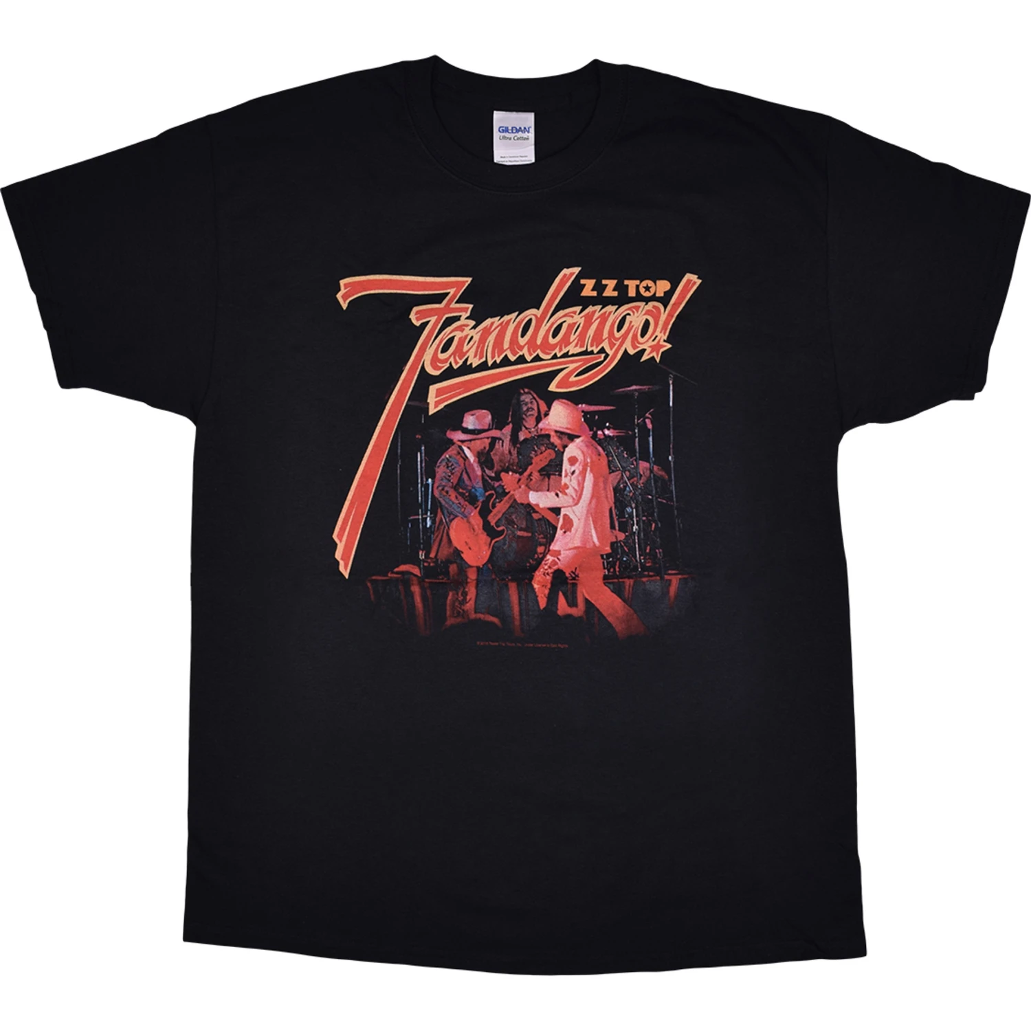 ZZ Top Fandango! Black T-Shirt 2 ZZ Top Fandango! Black T-Shirt - Image 2