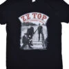 ZZ Top Tonnage Tour Black T-Shirt