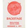 Grateful Dead 1977 11-02 Backstage Pass