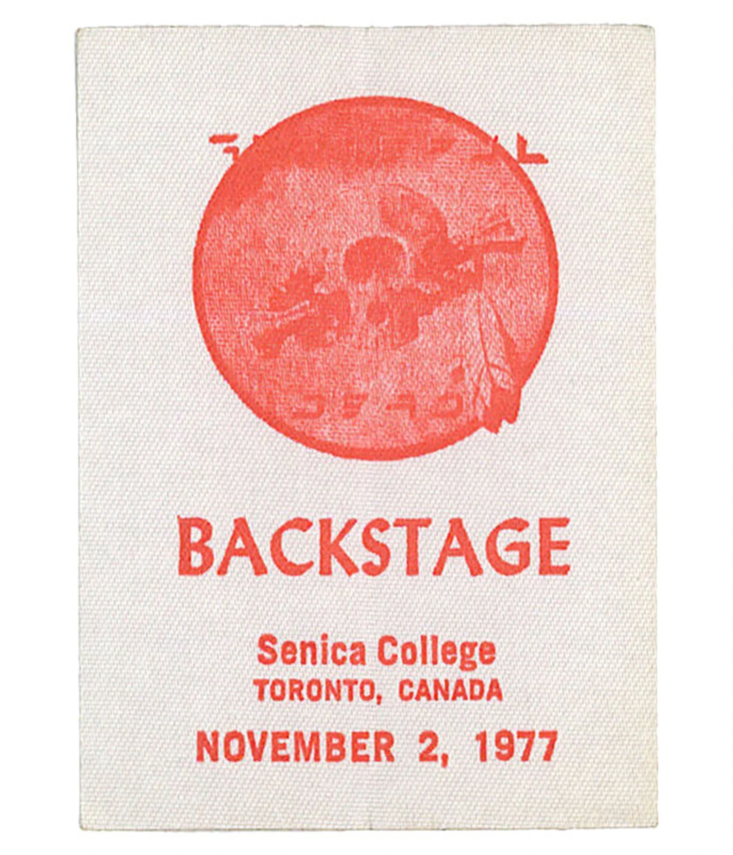 Grateful Dead 1977 11-02 Backstage Pass 1 Grateful Dead 1977 11-02 Backstage Pass