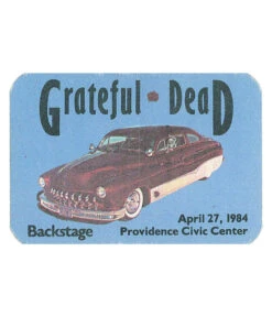 Grateful Dead 1984 04-27 Backstage Pass