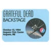 Grateful Dead 1984 10-12 Backstage Pass
