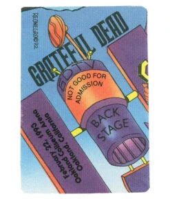 Grateful Dead 1993 02-22 Backstage Pass