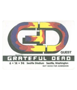 Grateful Dead 1994 06-14 Backstage Pass