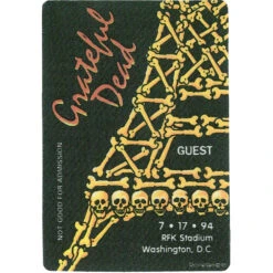 Grateful Dead 1994 07-17 Backstage Pass -BOWIE Shop VLT0591 43737.1389218911