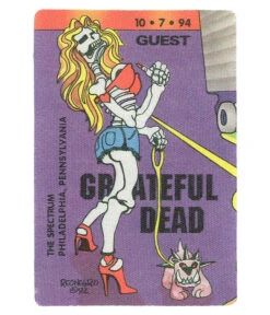 Grateful Dead 1994 10-07 Backstage Pass