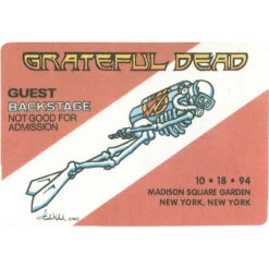 Grateful Dead 1994 10-18 Backstage Pass 3 Grateful Dead 1994 10-18 Backstage Pass -BOWIE Shop VLT0624 65872.1389218913