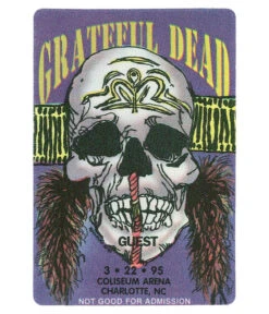 Grateful Dead 1995 03-22 Backstage Pass