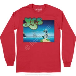 Yes! Yes Songs Long Sleeve T-Shirt -BOWIE Shop YS0001LSREDf 59424.1665003325